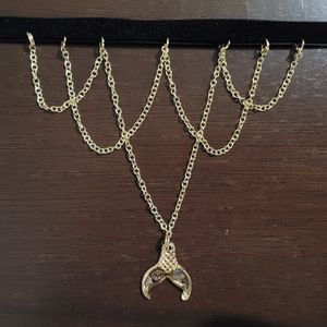 Gold Mermaid Choker